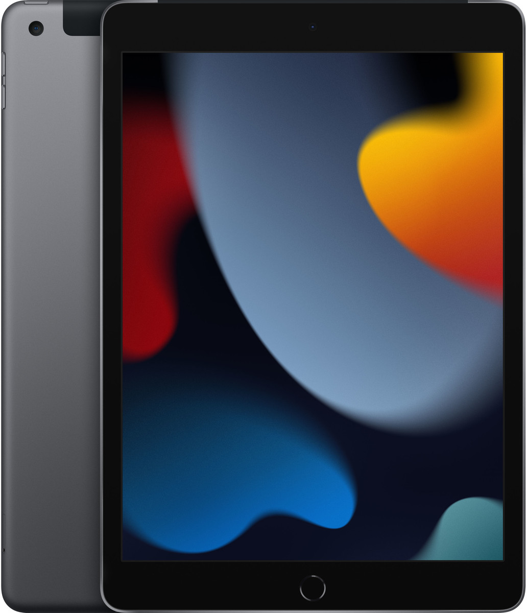 Tabletă Apple - iPad 2021, Cellular, 10.2'', 3GB/256GB, Space Gray