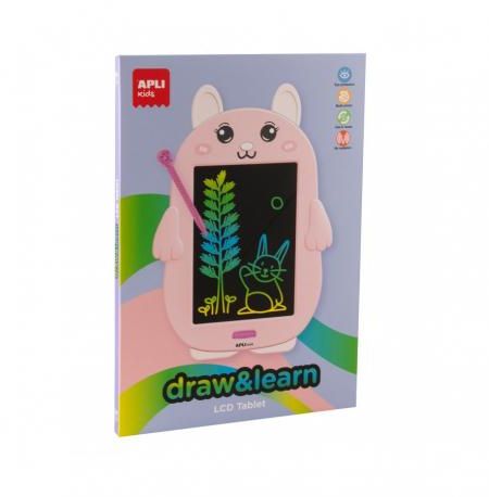 Tabletă de desen Apli -  Ecran LCD, iepuraș