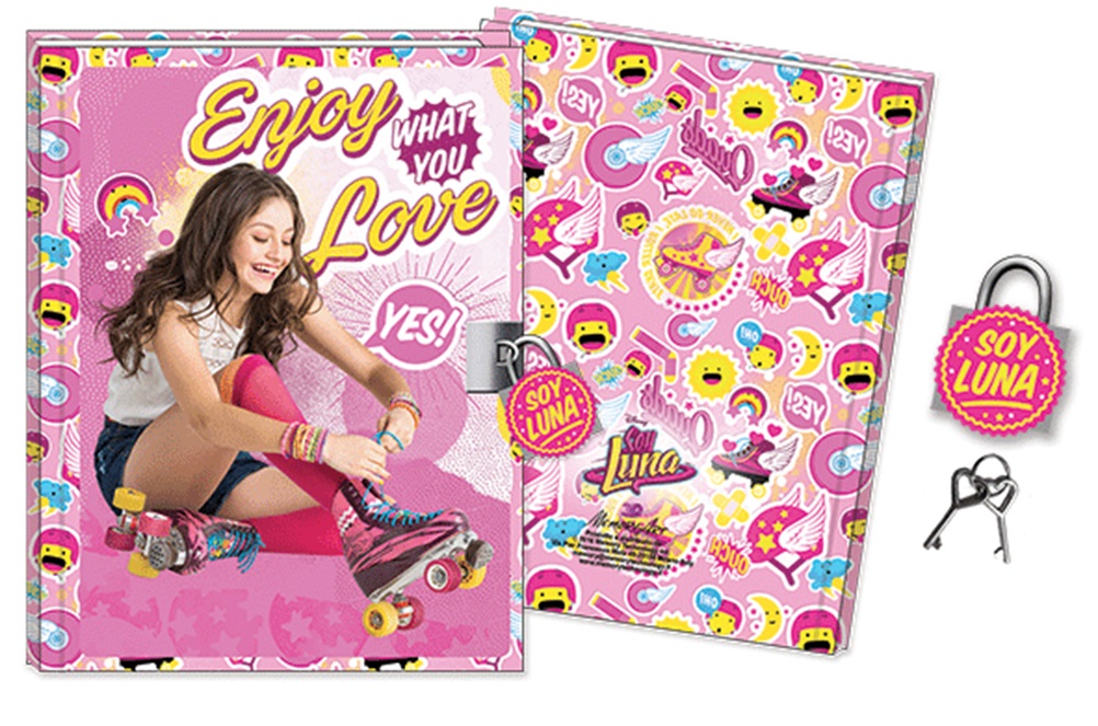 Jurnalul secret Derform Disney - Soy Luna, 3D, autocolante