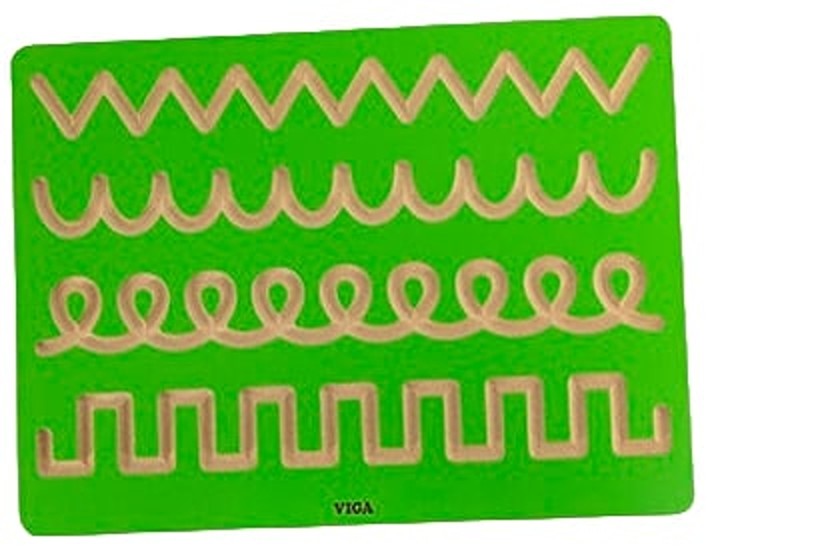Placă educativă  Viga Toys - Pentru scrierea modelelor grafice