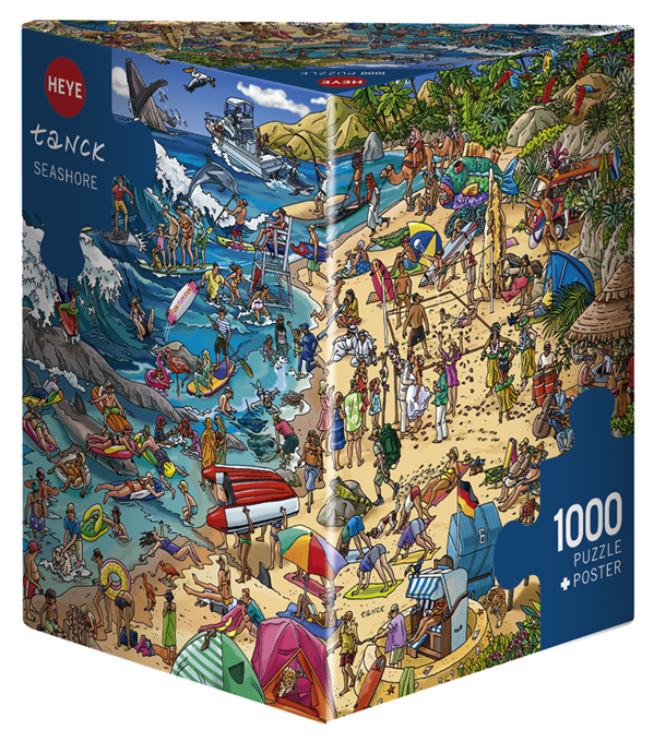 Puzzle Heye din 1000 de piese - Tarmul marii, Boirgit Tanc