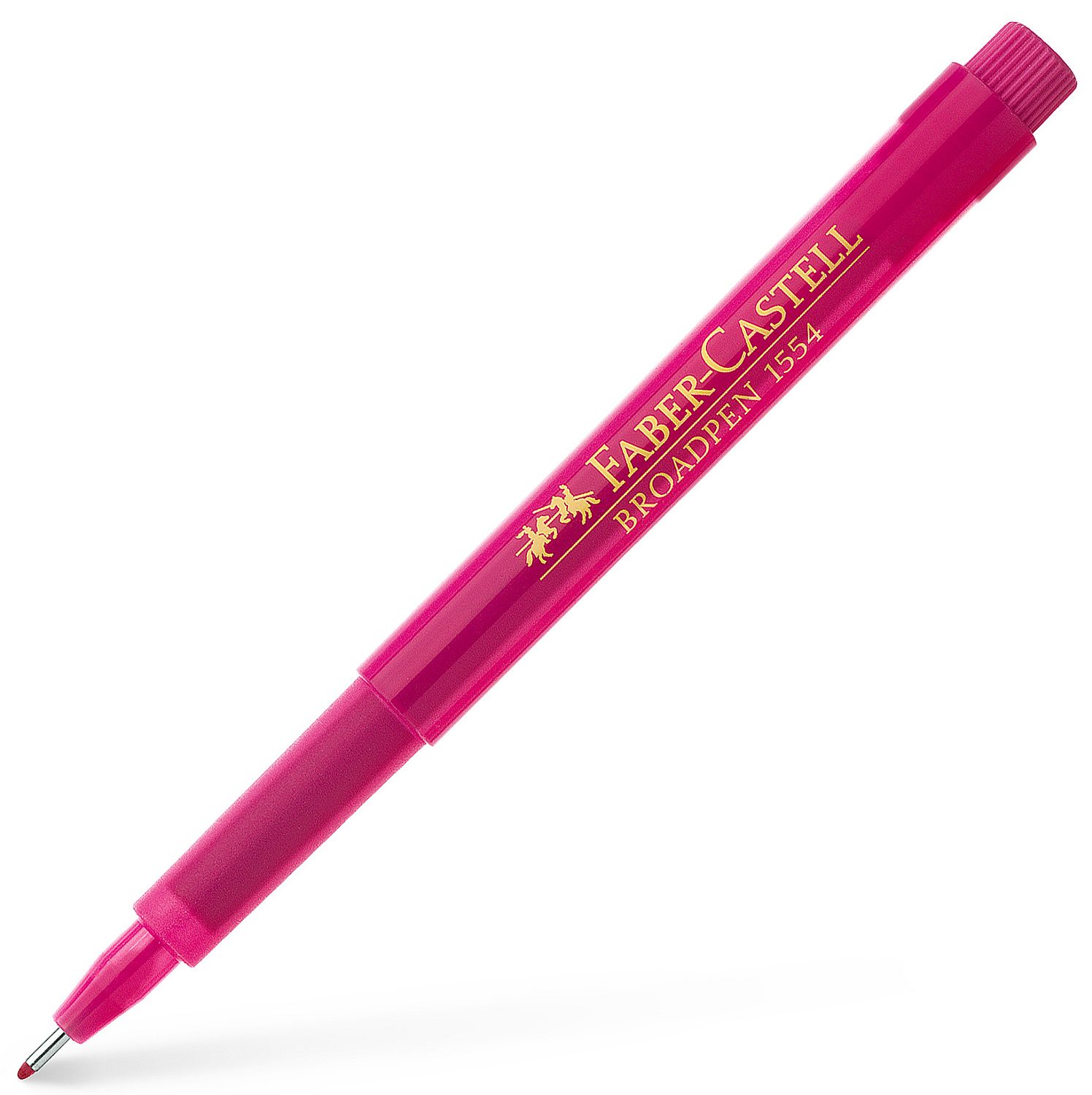 Liner Faber-Castell 1554 - Roz, 0.8 mm