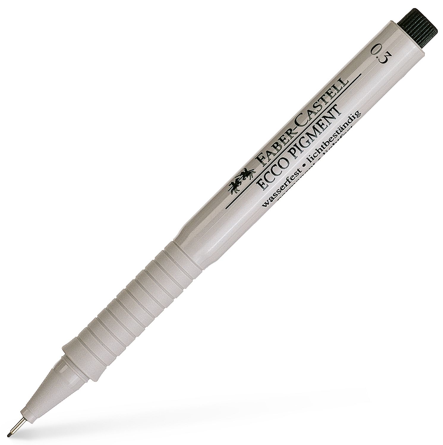 Liner Faber-Castell Ecco-Pigment - 0.3 mm, negru