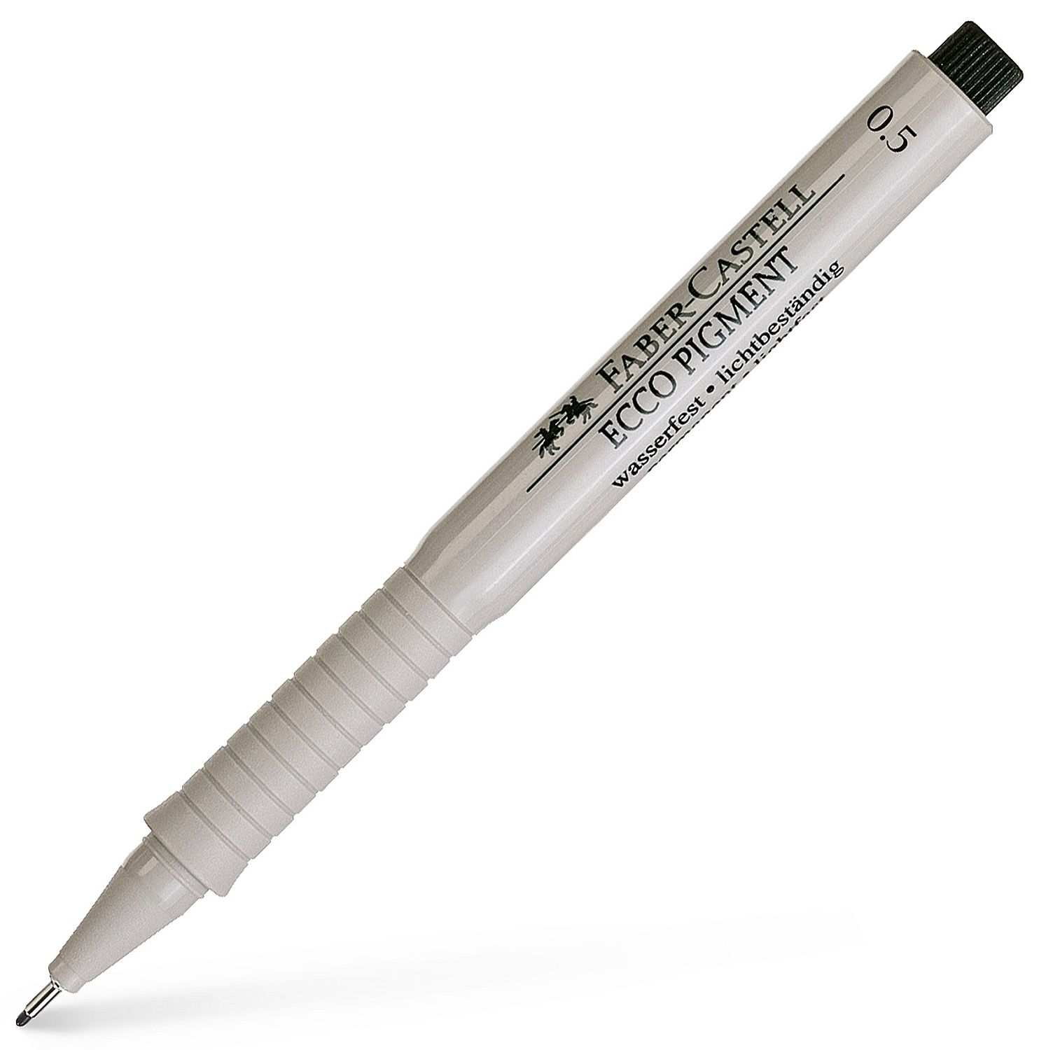 Liner Faber-Castell Ecco-Pigment - 0.5 mm, negru