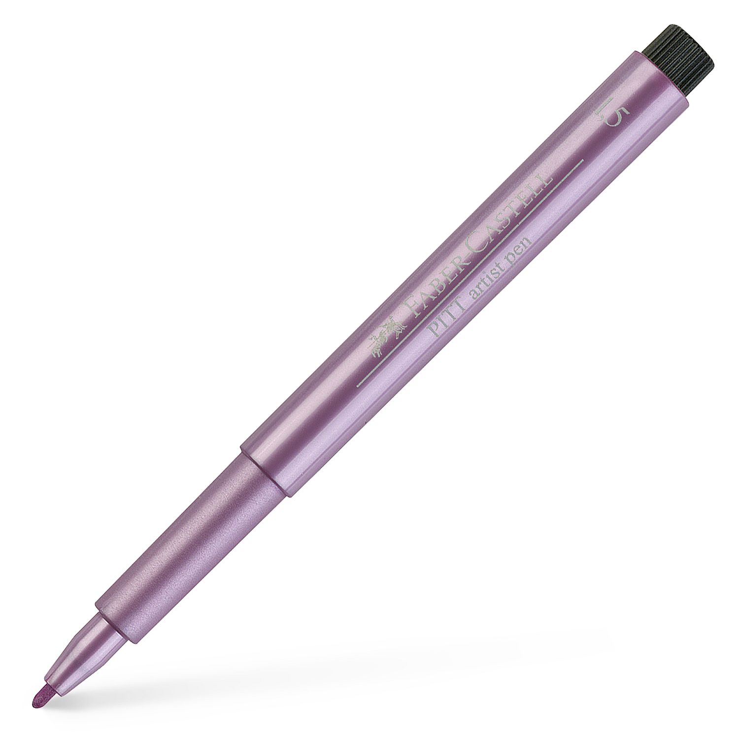 Marker Faber-Castell Pitt Artist - Rubiniu metalic, 1.5 mm
