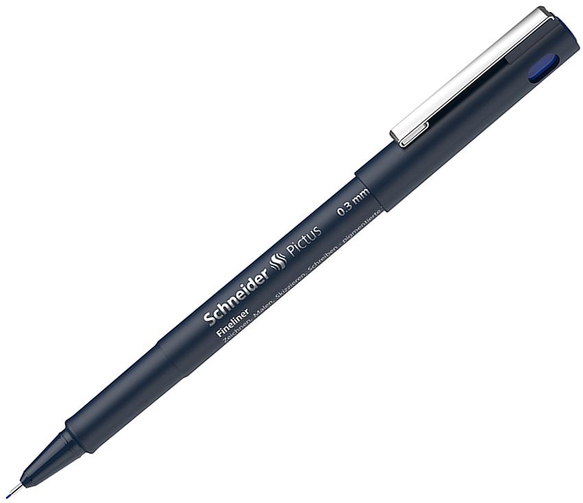 Liner Schneider Pictus - 0.3 mm, albastru