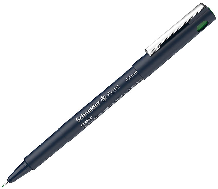 Liner Schneider Pictus - 0.4 mm, verde