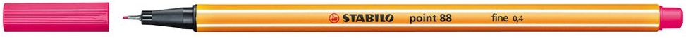 Liner Stabilo Point 88 - roz, 0,4 mm