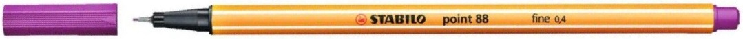 Liner Stabilo Point 88 - ciclamen, 0,4 mm