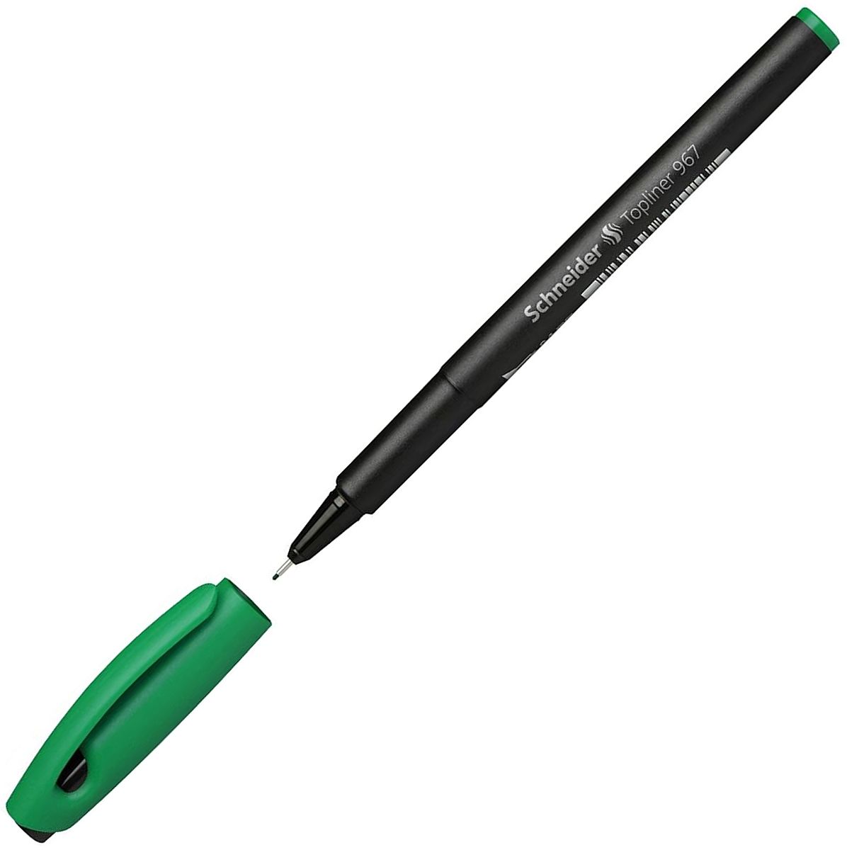 Copiator subțire Schneider Topliner 967 - 0,4 mm, verde