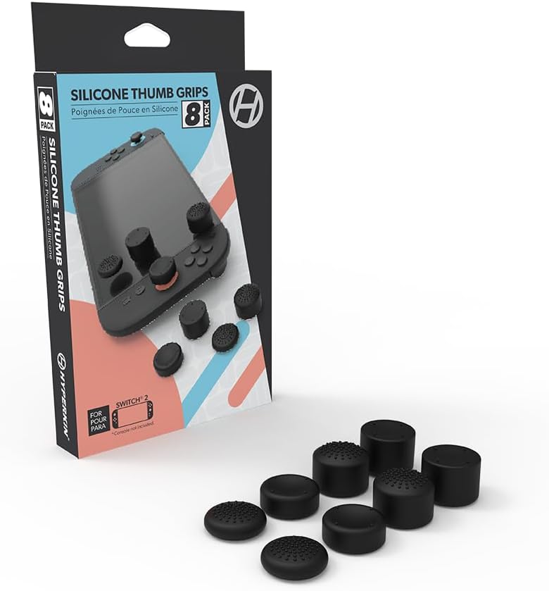 Capace adezive Hyperkin - Pro Series, negre (Nintendo Switch 2)