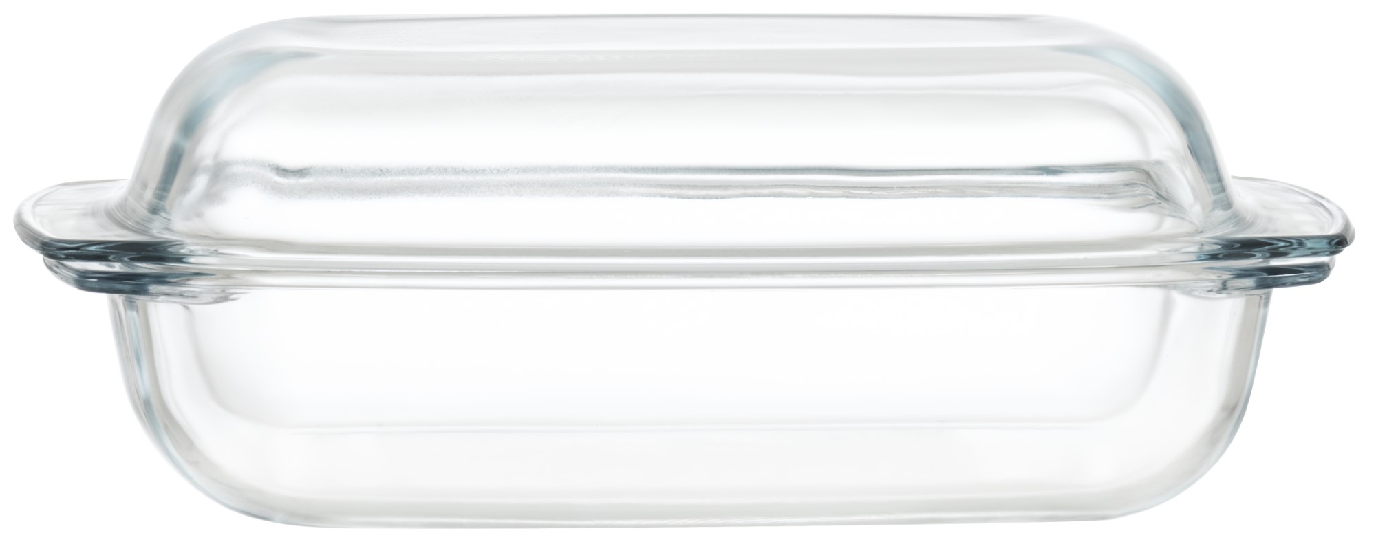 Tavă cu capac din sticlă rezistentă la căldură Maku – 34 x 22 cm, 4.1 l