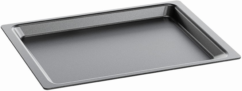 Tavă de copt AMT - 45,9 x 36 x 2,5 cm, strat antiaderent Lotan, neagră