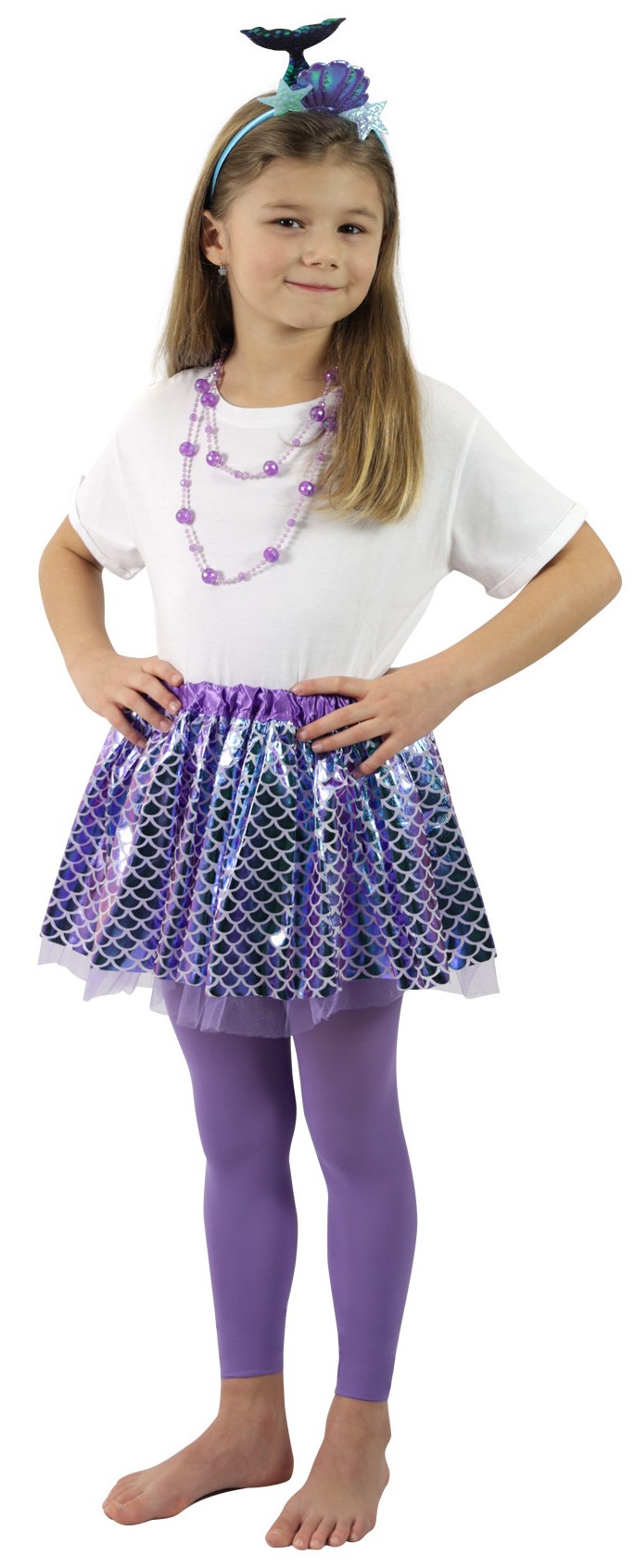 Costum de teatru  Rappa - Tiară sirenă și fustă tutu