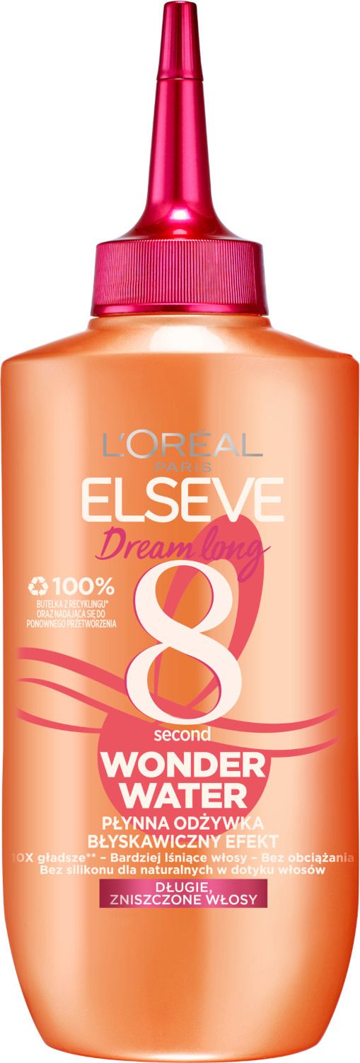 Balsam Lichid cu Tehnologie Lamelara L'Oreal Paris Elseve Dream Long, pentru Par Lung Deteriorat, 200 ml - imagine 2