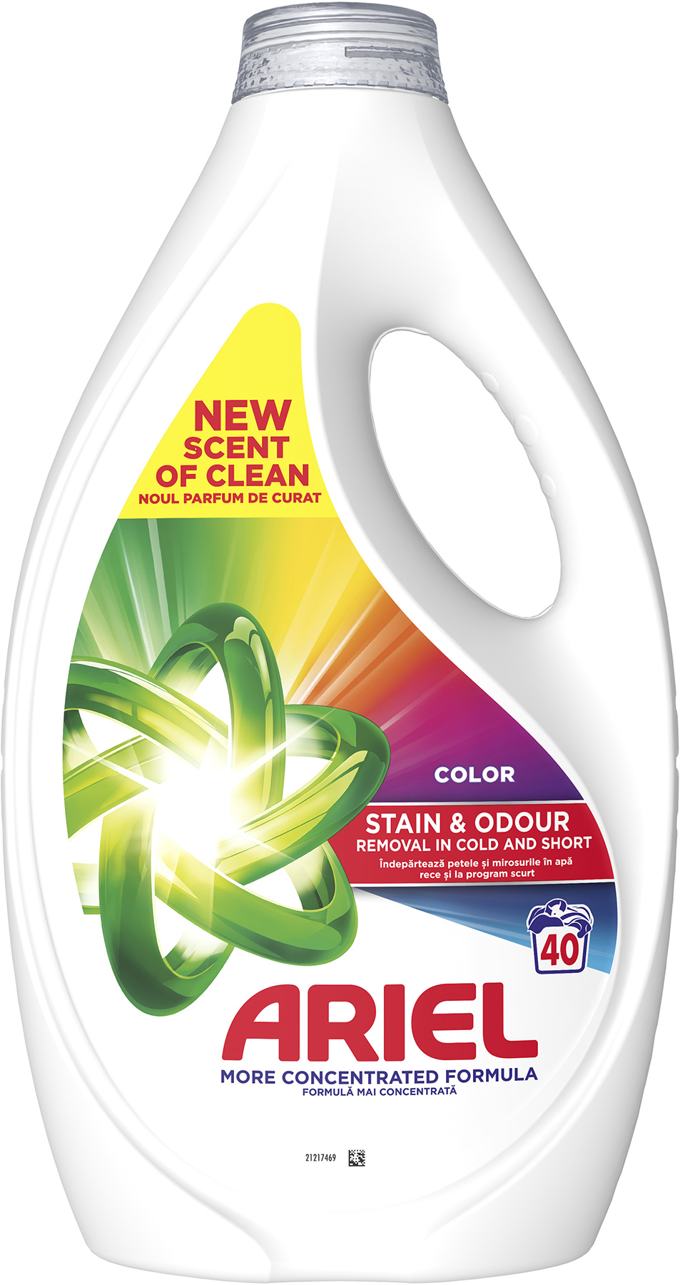 Detergent lichid  Ariel - Color Clean and Fresh, 40 spălătorie