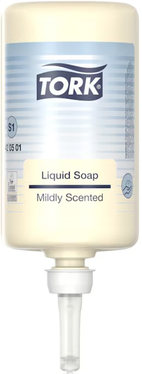Săpun lichid de mâini Tork  - Mild Mini Liquid Soap, S1, 6 x 1 l