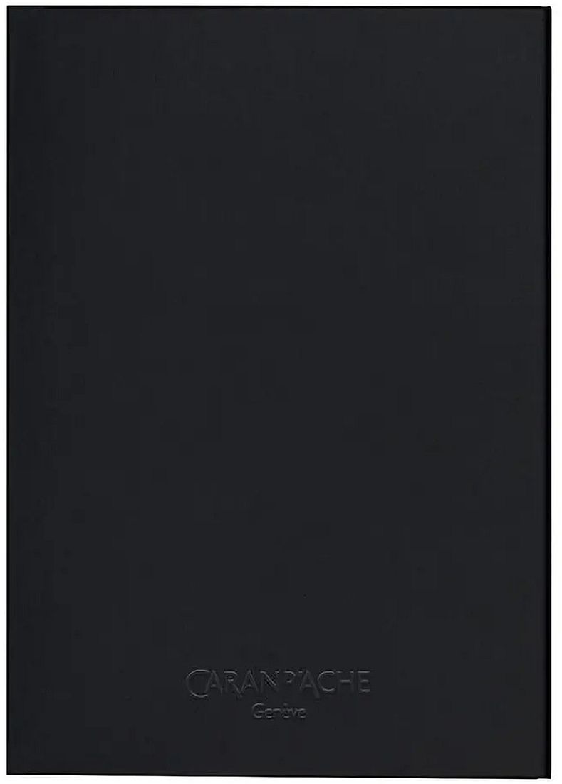 Agendă Caran d'Ache - Colormat-X, A5, liniat, negru
