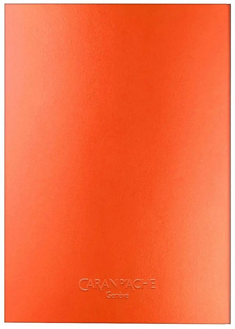 Agendă Caran d'Ache - Colormat-X, A5, liniat, portocaliu
