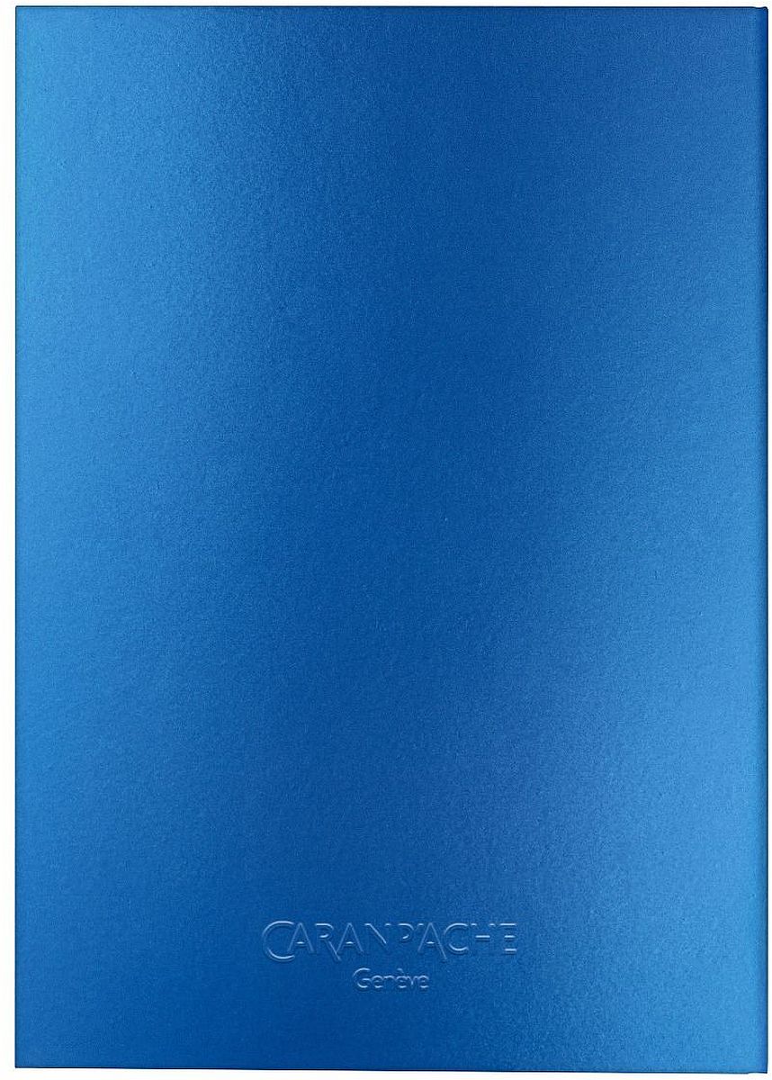 Agendă Caran d'Ache - Colormat-X, A5, liniat, albastru