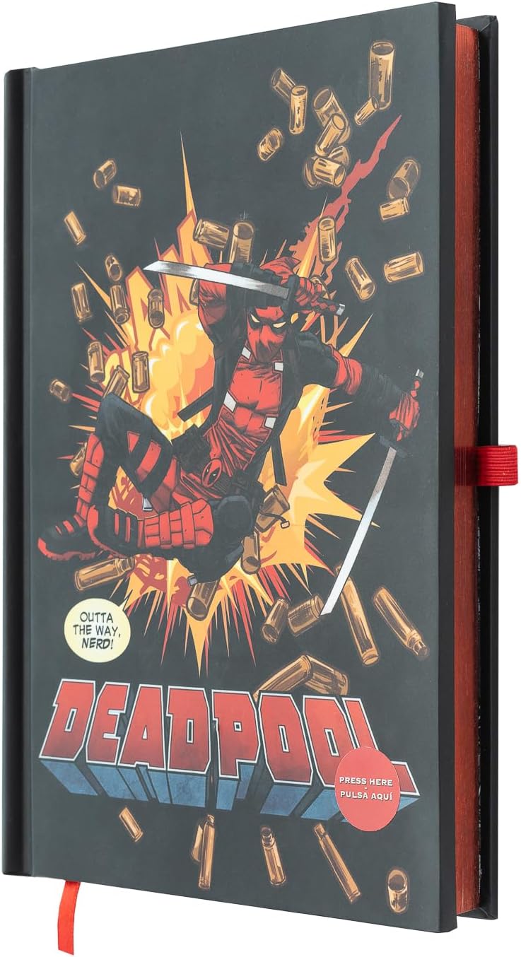 Agendă Erik Marvel: Deadpool - Deadpool, format A5