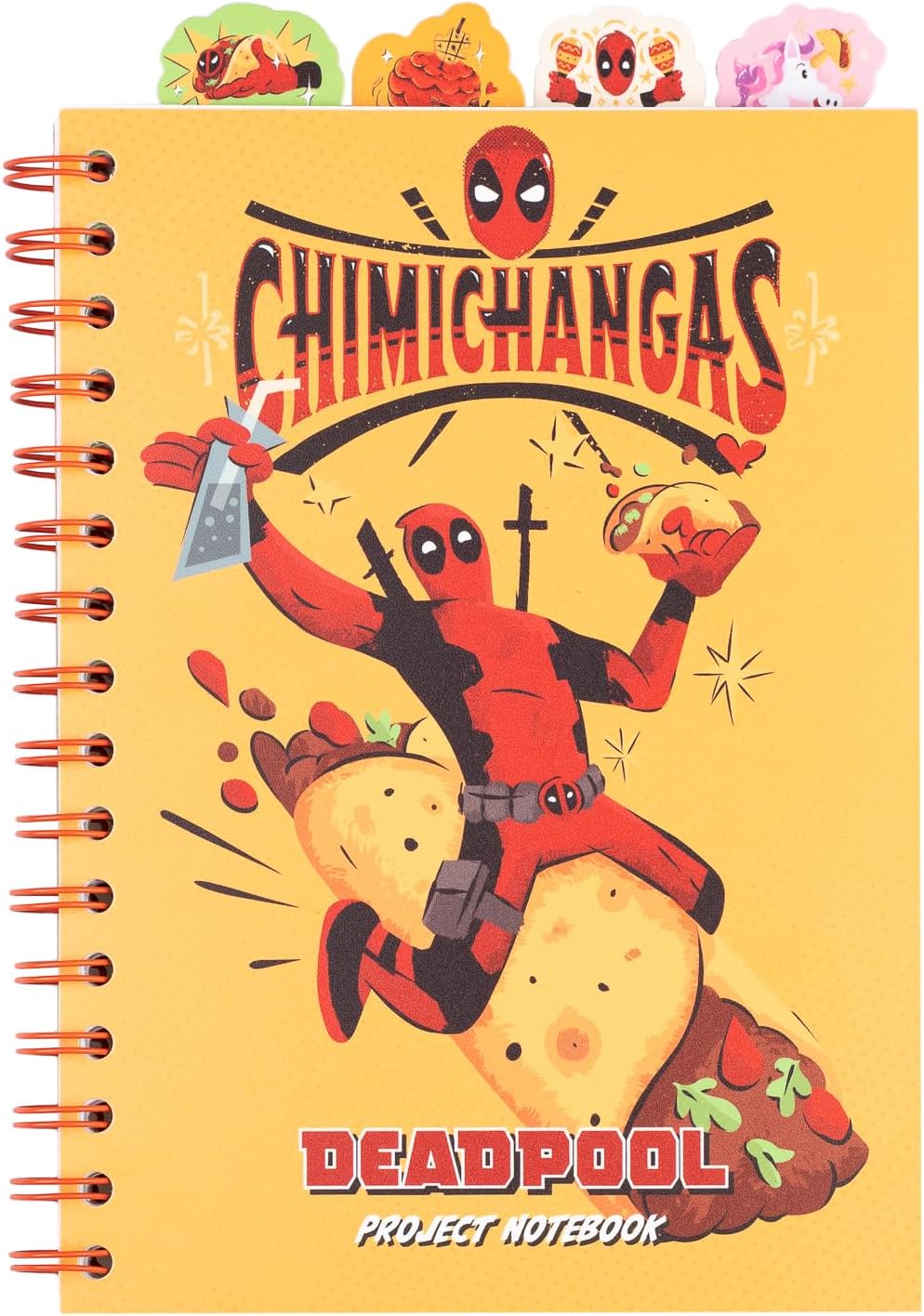 Caiet Erik Marvel: Deadpool - Deadpool, cu o spirală , format A5