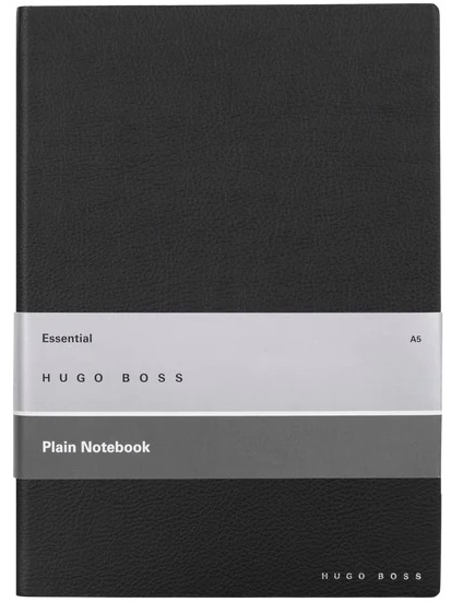 Caiet Hugo Boss Essential Storyline - A5, foi albe, negru