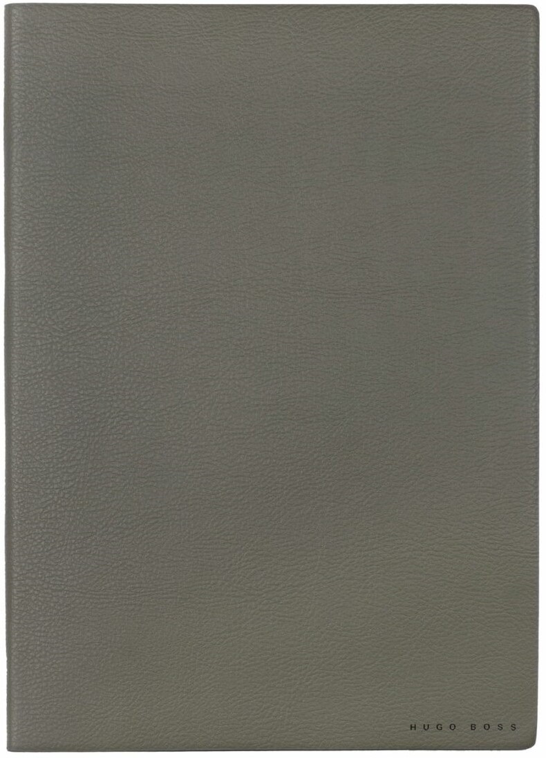 Caiet Hugo Boss Essential Storyline - A5, cu linii, gri