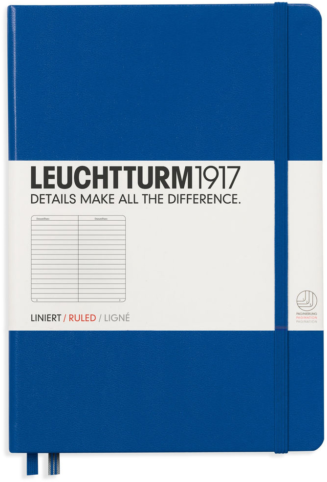 Agenda Leuchtturm1917 - A5, pagini liniate, Royal