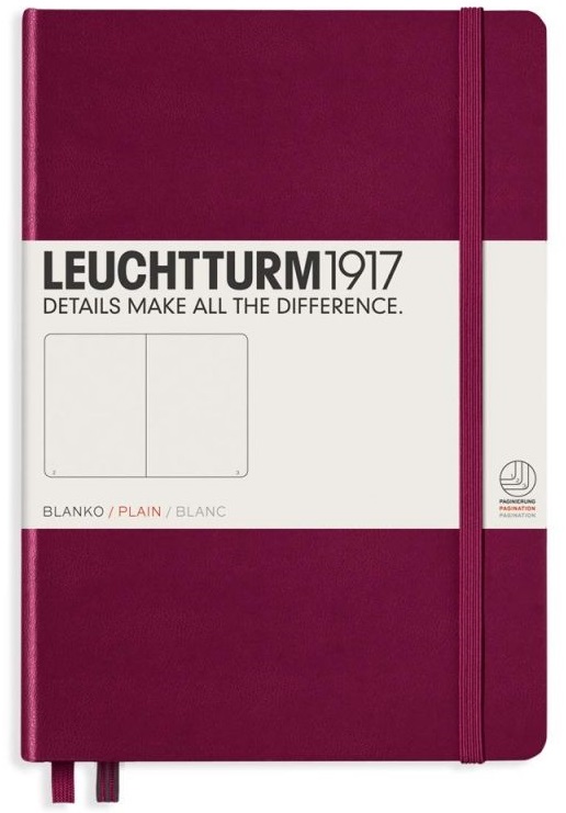 Agenda Leuchtturm1917 Notebook Medium  A5 - Mov, pagini punctate