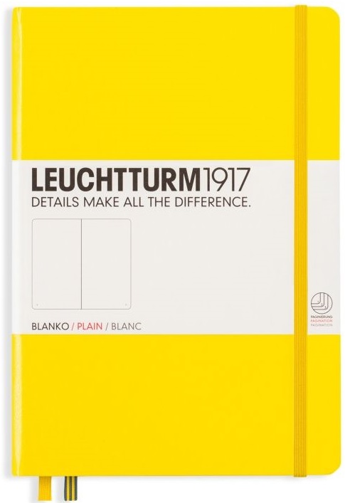 Agenda Leuchtturm1917 Notebook Medium  A5 - Galben, pagini punctate
