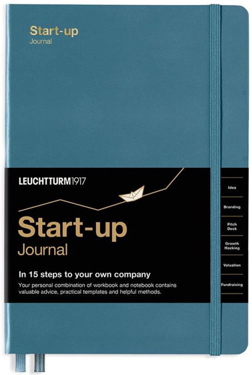 Agenda Leuchtturm1917 - Start-up Journal, A5, Stone Blue