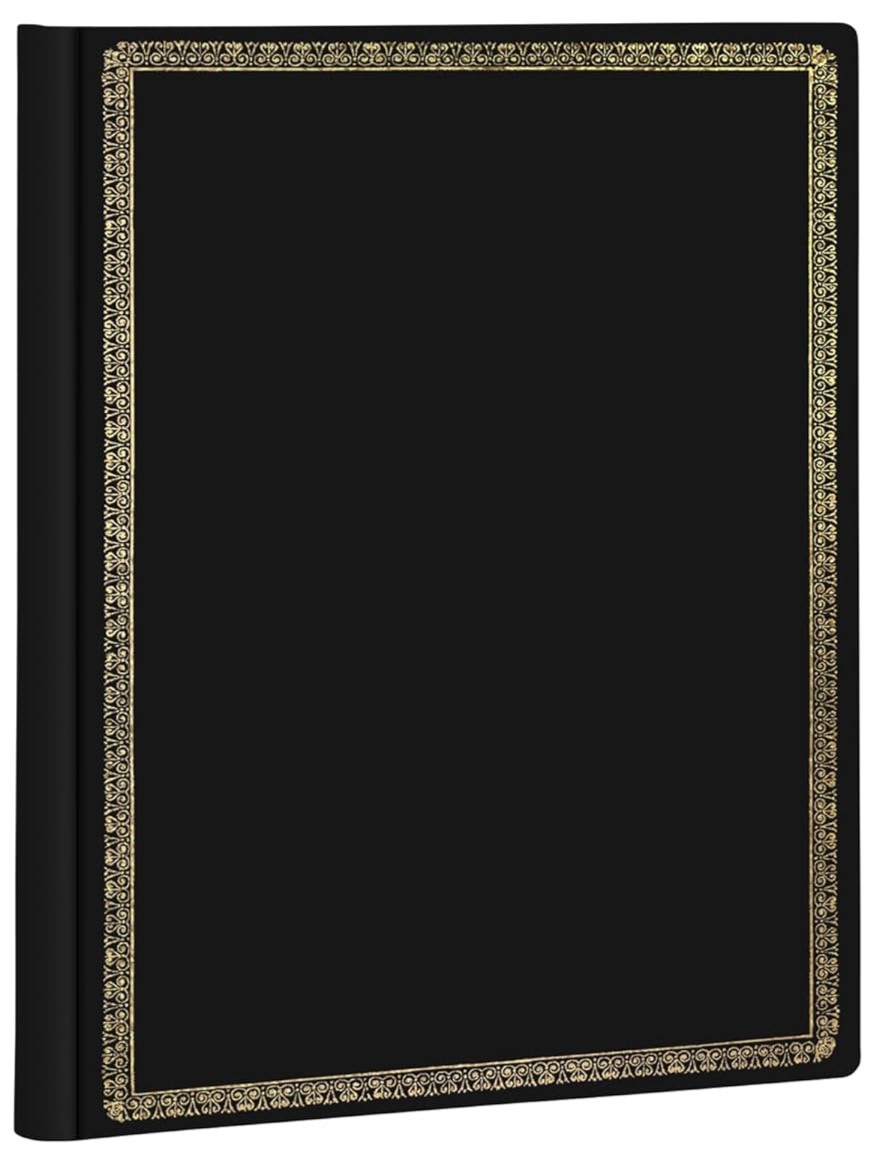 Agenda Paperblanks Black Edition - Ultra, 72 foi, coperta tare