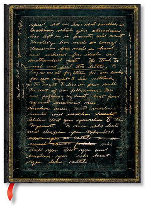 Carnețel Paperblanks - Celebrating C.Chaplin, 18 х 23 cm, 72  pagini