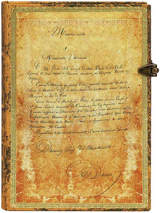Carnețel Paperblanks - Dumas, 13 х 18 cm, 120  pagini