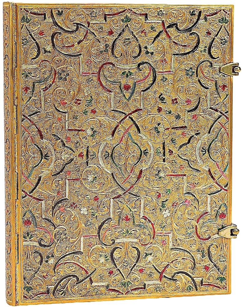 Carnețel Paperblanks Gold Inlay - Ultra, 120 de coli