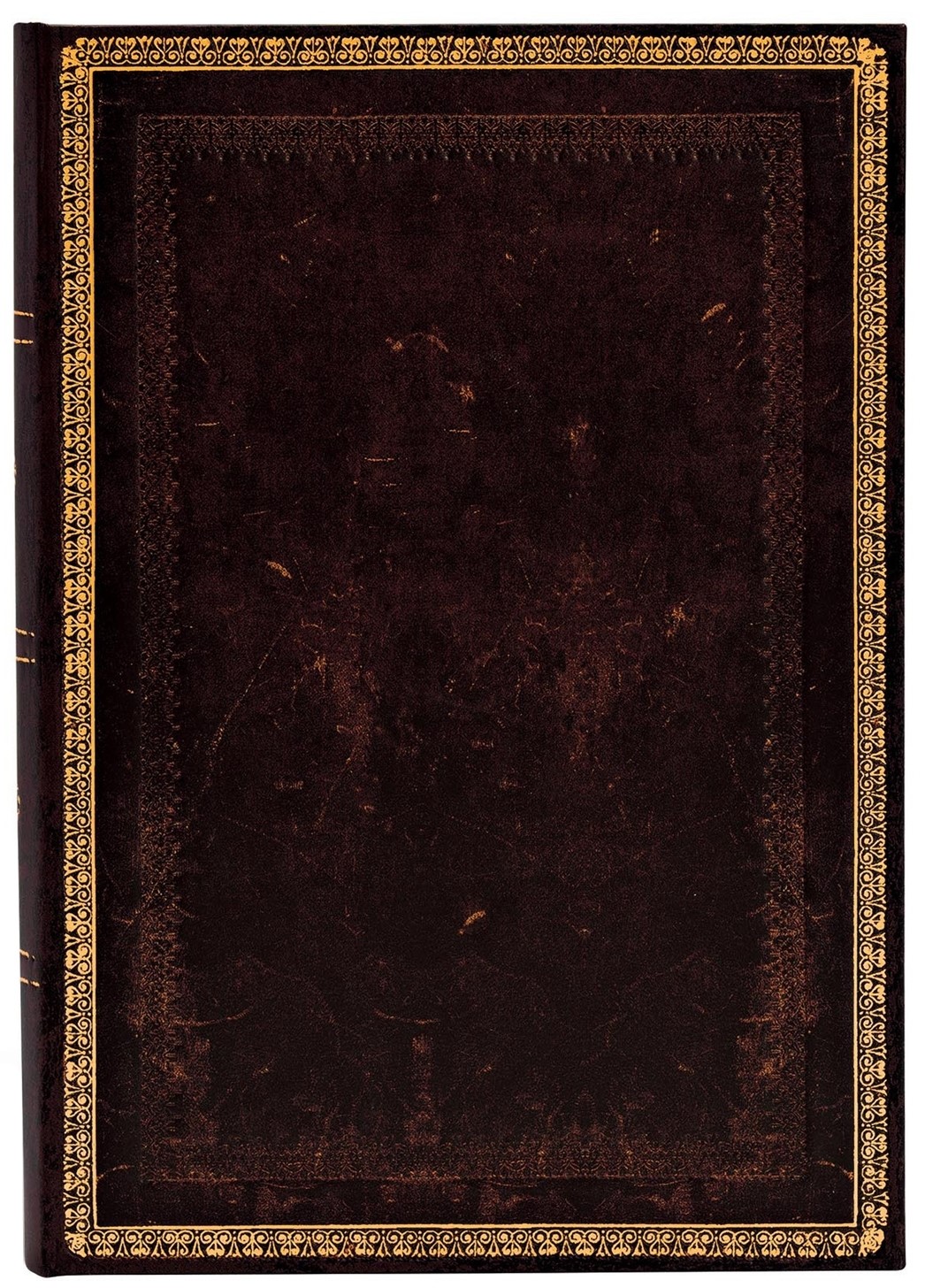 Caiet de notițe Paperblanks Old Leather - negru marocan, 13 x 18 cm, 72 de foi