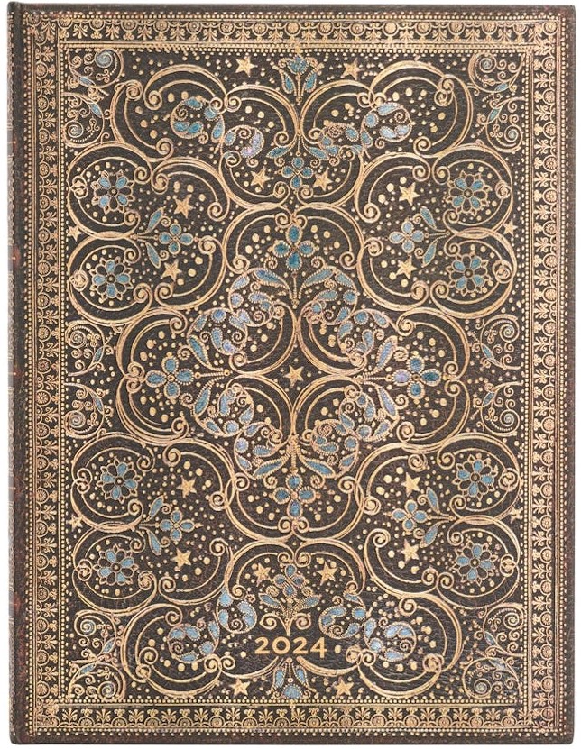Caiet de restaurare Paperblanks - Verso Ultra, 80 de coli, copertă cartonată, 2024