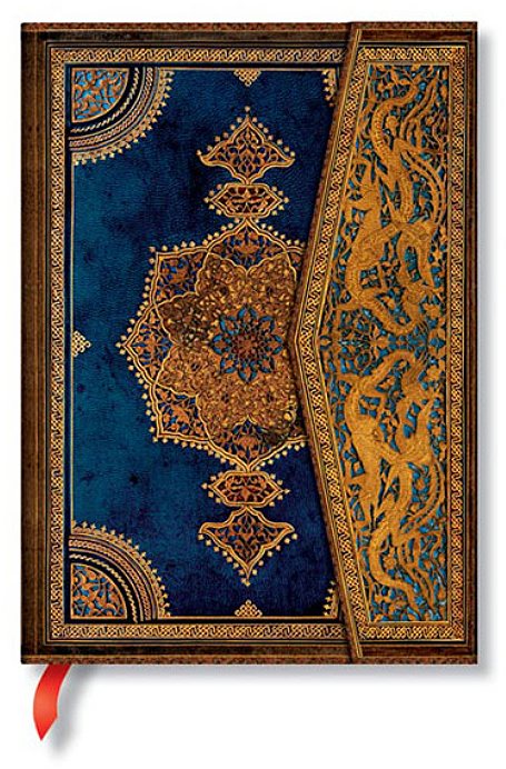 Carnețel Paperblanks Safavid - Indigo, 13 х 18 cm, 72  pagini