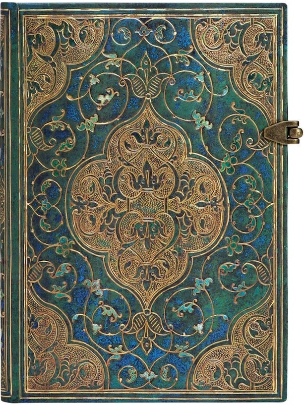 Carnețel Paperblanks Turquoise Chronicles - 13 х 18 cm, 120 de coli
