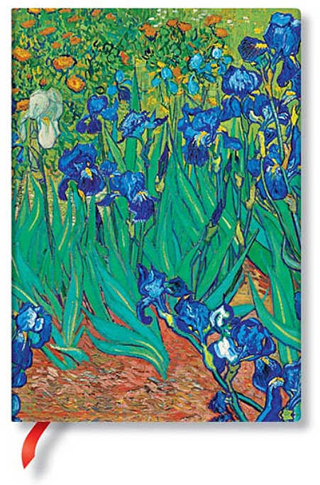 Agendă Paperblanks Van Gogh's Irises - Midi, 72 foi