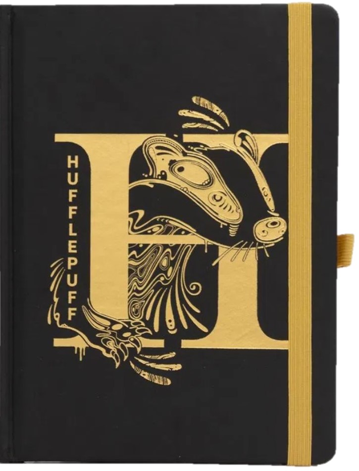 Carnet de notițe Piramidă Filme: Harry Potter - Hufflepuff Foil, format A5