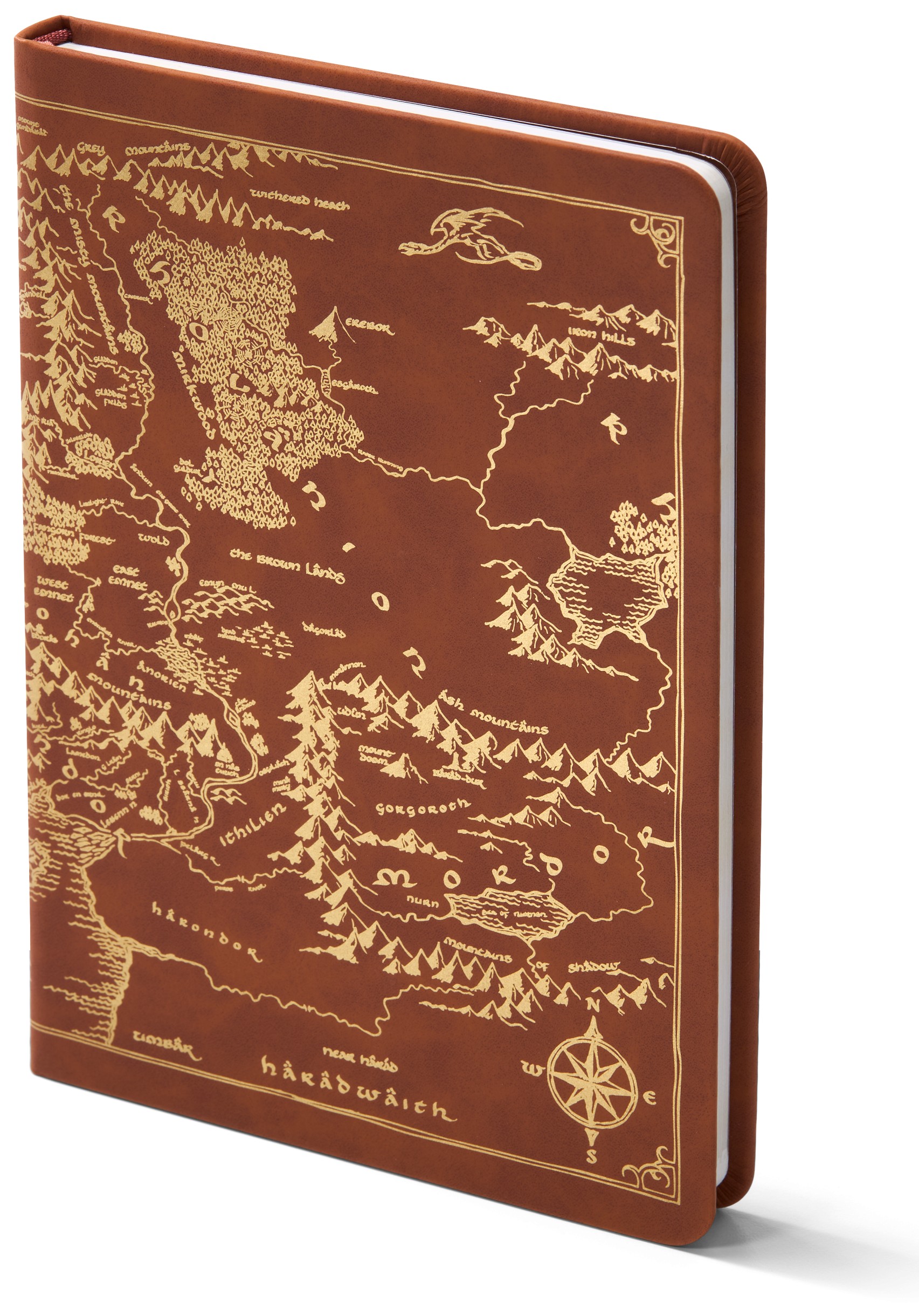 Agenda The Noble Collection Movies: The Lord of the Rings - Map of Middle-Earth