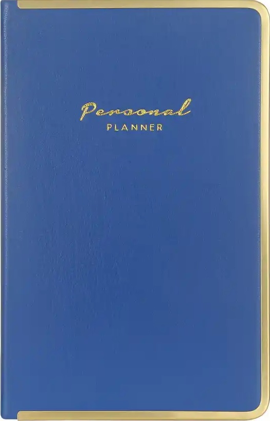 Caiet Victoria's Journals Monaco Vegan - A5, 96 de pagini, albastru