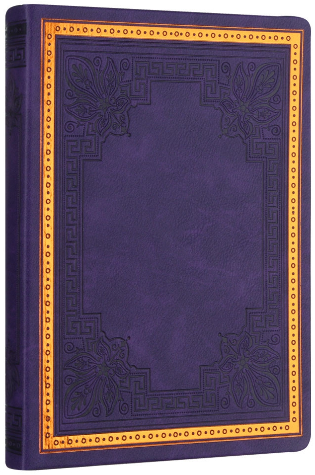 Carnețel Victoria's Journals Old Book - A5, mov