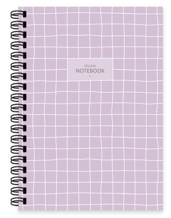 Caiet Keskin Color - Lila, A6, 80 de foi, asortiment