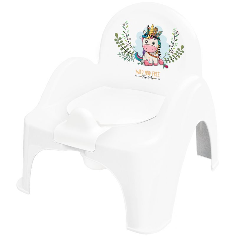 Oliță-scaun pentru bebeluşi Tega Baby Wild & Free - Unicorn