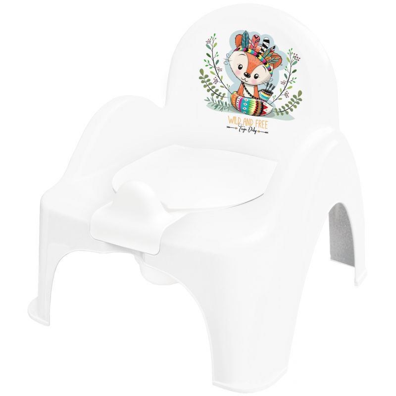 Oliță-scaun pentru bebeluşi Tega Baby Wild & Free - Vulpiță
