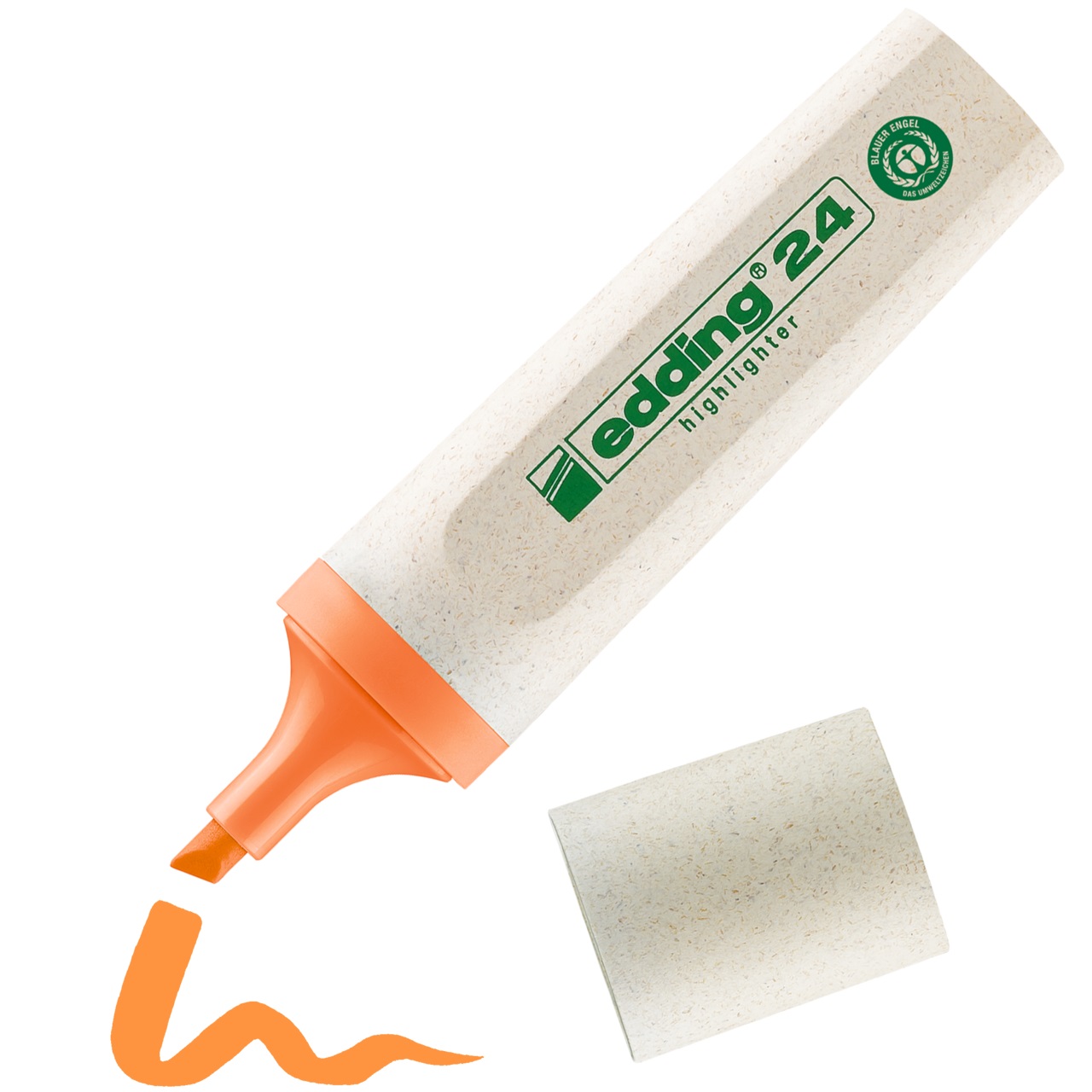 Highlighter Edding 24 Eco Highlighter - portocale