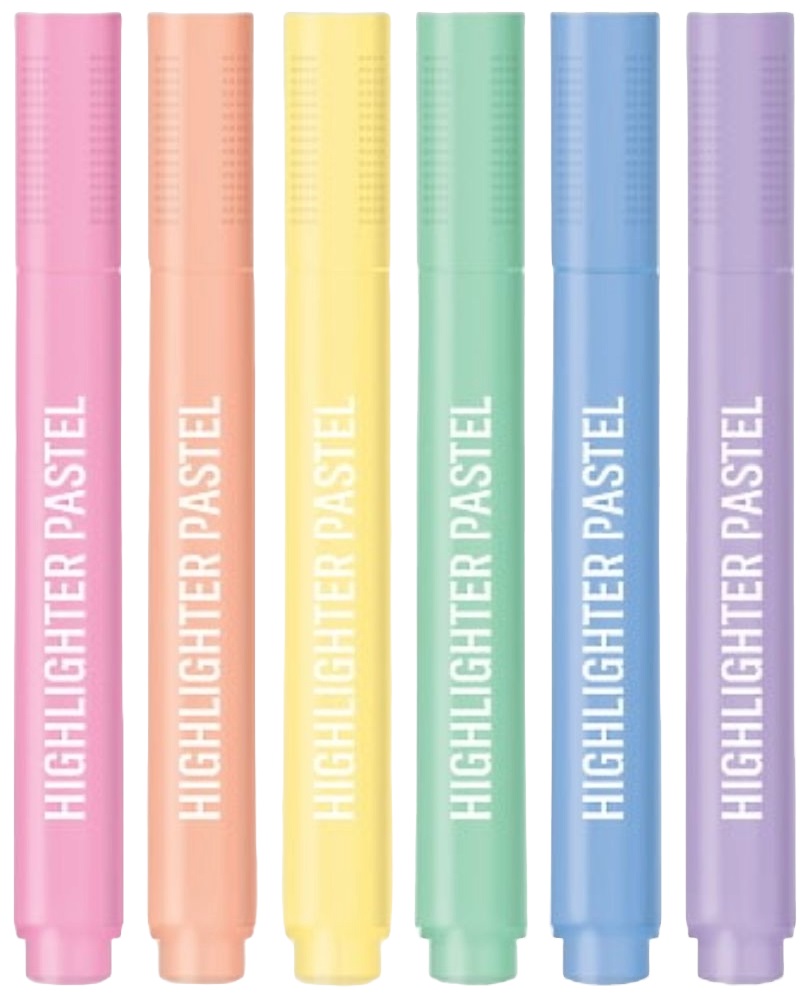 Marker text S. Cool - Culoare pastel, asortiment